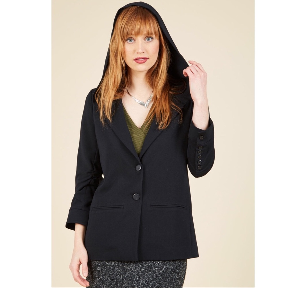 Hooded Blazer